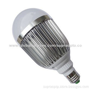 90-110lm/W 15W LED Bulb, 85-265V AC, Epistar 5730 AMD Chip, E27 Lamp Base, >95% PF, 2 Years Warranty